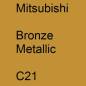 Preview: Mitsubishi, Bronze Metallic, C21.